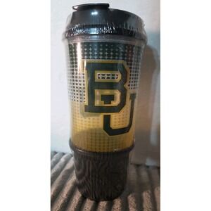Baylor University BU Travel Cup Tumbler Whirley With Lid Bears Waco TX USA Made